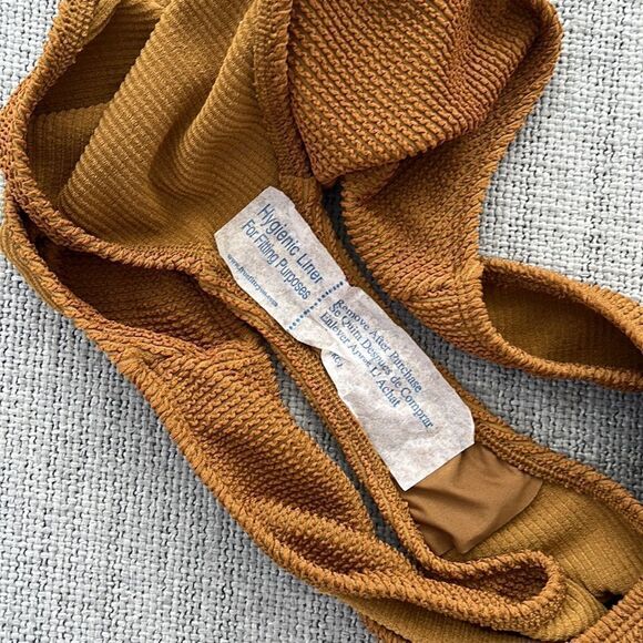 Good American‎ Bikini Bottoms Womens Size 5 6 XXL XXXL Brown - Picture 7 of 7